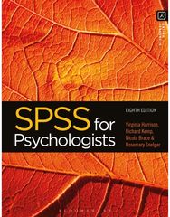 SPSS for Psychologists