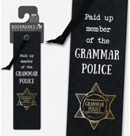 Literary Bookmarks - Grammar Police