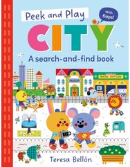 Peek and Play: City: A fun and interactive lift-the-flap search-and-find board book