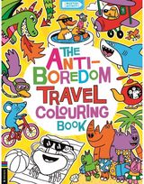 Anti-Boredom Travel Colouring Book