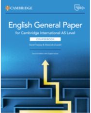 Cambridge International AS Level English General Paper Coursebook with Digital Access (2 Years)