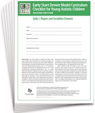 Early Start Denver Model Curriculum Checklist for Infants and Young Autistic Children, Second Edition, Set of 15 Checklists, Eac