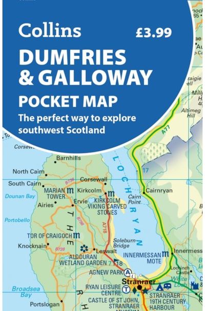 Dumfries & Galloway Pocket Map: The Perfect Way to Explore Southwest Scotland