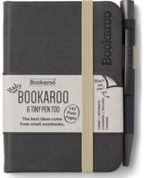 Bookaroo - A7 Baby Notebook & Pen - Charcoal