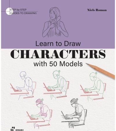 Learn to Draw Characters with 50 Models