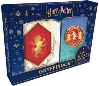 Harry Potter: Gryffindor Tiny Book and Pin Set