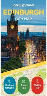 Lonely Planet Edinburgh City Map