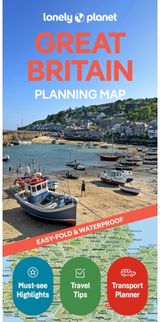 Lonely Planet Great Britain Planning Map