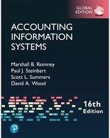 Accounting Information Systems -- Global Edition