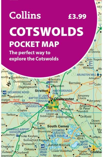 Cotswolds Pocket Map: The Perfect Way to Explore the Cotswolds