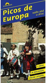 Picos de Europa Sunflower Walking Guide: 26 long and short walks with detailed maps and GPS; car tour with pull-out map