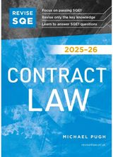 Revise SQE Contract Law 2025/26: SQE1 Revision Guide