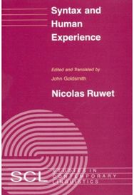 Syntax and Human Experience