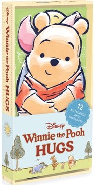 Disney Winnie the Pooh Hugs Notecards: 12 Notecards and Envelopes