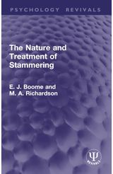 Nature and Treatment of Stammering