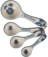 Blue Willow Floral Measuring Spoons