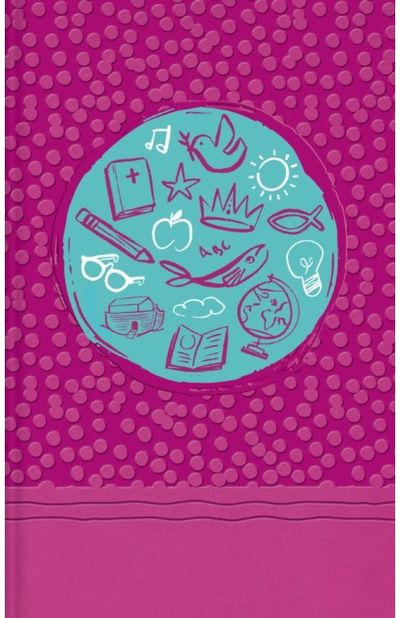 NIrV, Tiny Theologians Bible, Leathersoft over Board, Pink, Comfort Print: A Beginner’s Guide to the Bible – for Kids