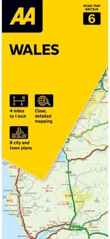 AA Road Map Wales