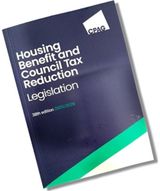 Housing Benefit and Council Tax Reduction Legislation, 38th edition