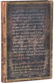 Michelangelo, Handwriting (Embellished Manuscripts Collection) Mini Lined Softcover Flexi Journal (Elastic Band Closure)