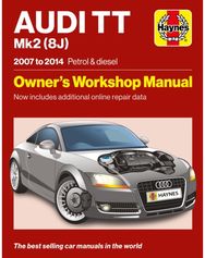 Audi TT Mk2 (8J) 2007 to 2014 Petrol & Diesel: Owners Workshop Manual - Now includes additional online repair data