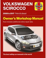 Volkswagen Scirocco 2008 to 2017 Petrol & Diesel: Owners Workshop Manual - Now includes additional online repair data