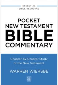 Pocket New Testament Bible Commentary: Chapter-by-Chapter Study of the New Testament