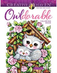 Creative Haven Owldorable Coloring Book