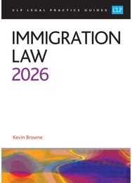Immigration Law 2026: Legal Practice Course Guides (LPC)