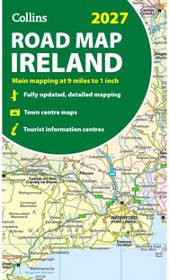 Collins Road Map of Ireland 2027 (Folded map): Clear, Easy-to-Read Mapping