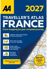 AA Traveller’s Atlas France 2027