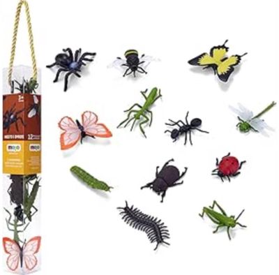 Insects and Spiders 12pc Assorted