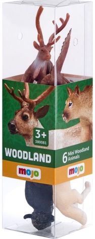 Woodland Figure set 6pc 2-Asst