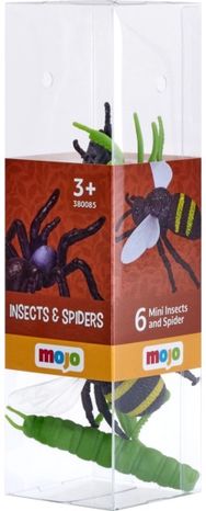 Insects and Spider set 6pcs 2-Asst