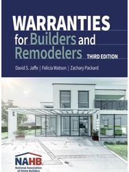 Warranties for Builders and Remodelers