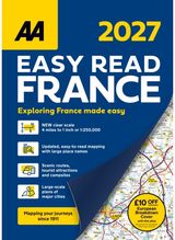 AA Easy Read Atlas France 2027
