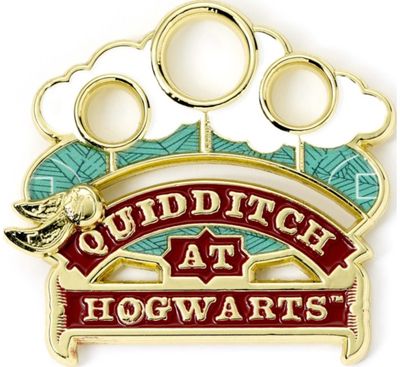 Harry Potter Golden Snitch Sliding Pin Badge