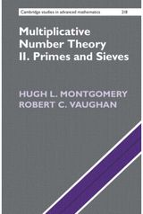 Multiplicative Number Theory II: Primes and Sieves