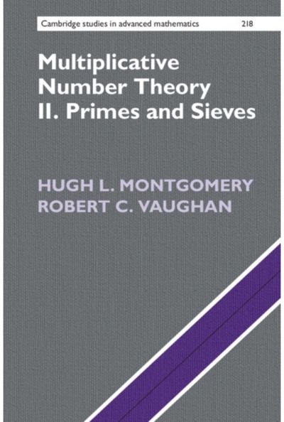 Multiplicative Number Theory II: Primes and Sieves