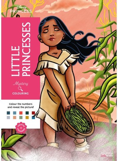Mystery Colouring - Little Princesses: Colour the numbers and reveal the picture!