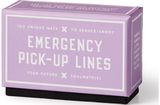 Emergency Pick-up Lines Card Set