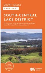 OS Short Walks Made Easy - Ambleside, Windermere, Hawkshead and Coniston (South Central Lakes)