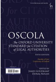 OSCOLA: The Oxford University Standard for Citation of Legal Authorities