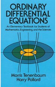 Ordinary Differential Equations: An Elementary Textbook for Students of Mathematics, Engineering, and the Sciences