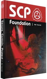 SCP Foundation Artbook Red Journal HARDCOVER Edition
