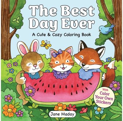 Best Day Ever: With Color Your Own Stickers