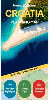 Lonely Planet Croatia Planning Map