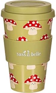 Mushroom Travel Coffee Cup