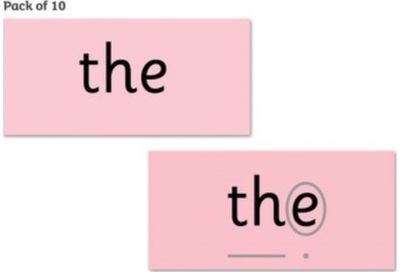 Read Write Inc. Phonics: Red Word Cards Pack of 10