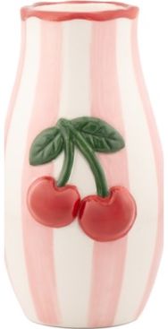 Handpainted Cherry Vase